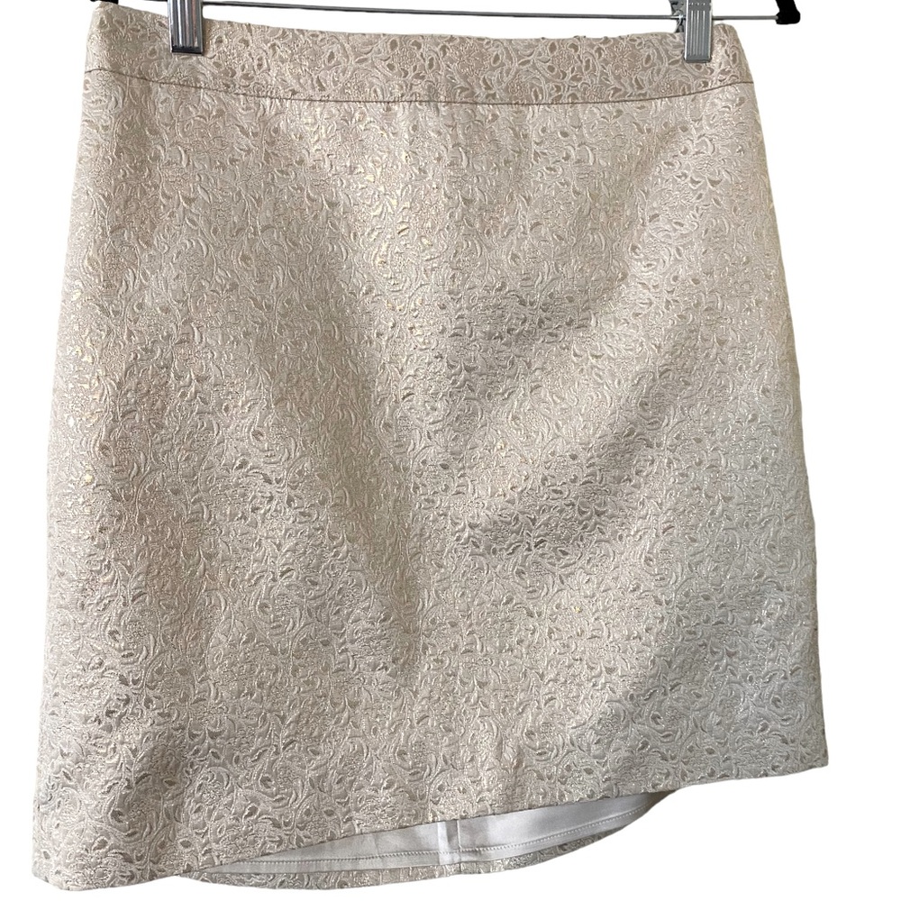 Bebe gold skirt NWT